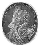 Double portrait of Henry IV and Maria de' Medici photo