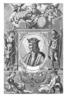 Portrait of King Ferdinand of Aragon, Gaspar Bouttats, after Cornelis Galle photo