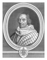 retrato de francois-théodore Delaware nesmond, robert nanteuil, 1653 foto