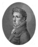 retrato de georg Heinrich von Langsdorff, Abrahán león neozelandés, 1818 - 1819 foto