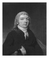 Portrait of Jacob George Jeronimo Hahn, Charles Howard Hodges, 1795 photo