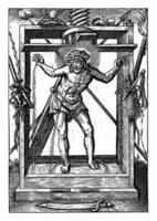 Cristo en el vino prensa, jerónimo wierix, 1563 - antes de 1619 foto