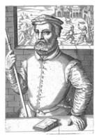 Portrait of Jan Matthijsz, Christopher of Shechem I, in or before 1608 photo