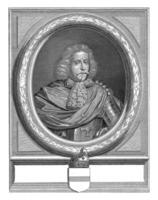 Portrait of doge Francesco Morosini, Pieter van Gunst, 1659 - 1709 photo