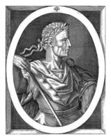 julius César como uno de el nueve héroes, Guillermo de el pasado de moda, 1621 - 1636 foto