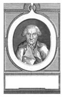 Portrait of J.B. van Lack, J.F. De La Rue, 1787 photo