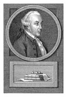 retrato de adrian camioneta zeebergh, Reinier vinkeles i, después jacobus compra, 1783 - 1795 foto