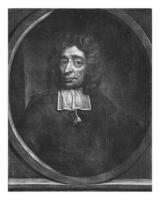 retrato de jacobus estrés, frederik boones, después arnold boones, 1708 - 1800 foto