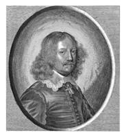 retrato de adrien clanto, pieter holstein yo, en o después 1648 - 1670 foto