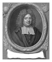 retrato de frederik camioneta leenhof, pieter camioneta pistola, después roelof koets yo, 1706 - 1731 foto