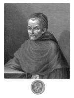 retrato de teólogo pietro paolo giannerino, gaetano vascellini, después angiol. lorenzo Delaware jueces, después desconocido, 1755 - 1805 foto