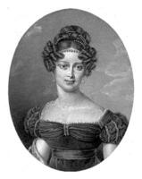 retrato de henriette de nassau-weilburg, anónimo, 1815 - 1899 foto