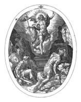 Resurrection of Christ, Crispijn van de Passe I, 1600 photo