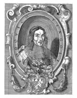 Portrait of poet Ludovico Tingoli, Lorenzo Tinti, c. 1636 - 1672 photo