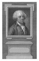 Portrait of Cornelis Johan de Lange van Wijngaarden, Reinier Vinkeles I, after Hendrik Pothoven, 1786 - 1809 photo