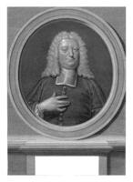 Portrait of Johannes Noordbeek, Philippus Endlich, 1737 photo