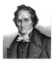Portrait of Casimir Delavigne, J.F. Cazenave, 1820 - 1843 photo