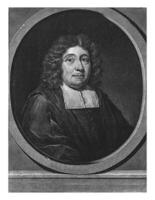 retrato de bernardo hogareño, pieter schenk i, 1670 - 1713 foto