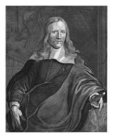 retrato de lugar camioneta aitzema, hendrik bary, después ene Delaware baen, 1666 foto