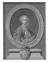 Portrait of Ferdinand I, King of the Two Sicilies, Filippo Morghen, 1764 photo