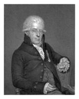 Portrait of Rijnvis Feith, Philippus Velijn, after Willem Bartel van der Kooi, 1804 - 1836 photo