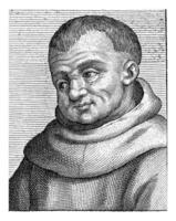 Portrait of Saint Peter van Assche, Jacob Matham, 1617 - 1618 photo