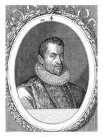 Portret van ridder Matthias Thalmann, Dominicus Custos, after Hans von Aachen, c. 1600 - c. 1615 photo