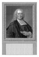 Portrait of Johannes Oosterdijk Schacht, Pieter Tanje, after Jan Maurits Quinkhard, 1753 photo