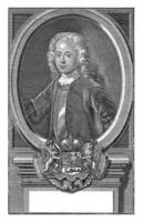 Portrait of William IV, Prince of Orange-Nassau, Georg Paul Busch, after Philip van Dijk, c. 1737 - 1756 photo