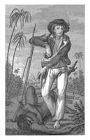 retrato de Juan Gabriel hombre stedman, Reinier vinkeles i, después tarde, 1751 - 1816 foto