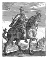 Maximilian I of Habsburg on horseback, Crispijn van de Passe I, 1604 photo