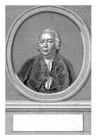Portrait of Jan Jacob Hartsinck, Jacob Houbraken, after Hendrik Pothoven, 1779 - 1780 photo