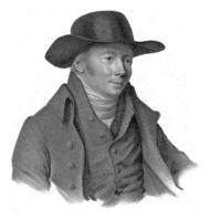 Portrait of William Allen, Pierre Elie Bovet, after Amelie Munier, 1811 - 1875 photo