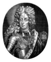 retrato de emperador Joseph i, pieter schenk i, 1690 - 1713 foto