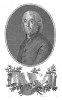 Portrait of painter Antonio Ponz, Manuel Salvador Carmona, after Antonio Carnicero, 1793 photo