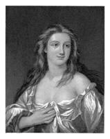 retrato de un mujer, puñal juriaan sluyter, después gc invitado, 1867 foto