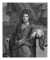 retrato de alexis Hubert cárcel, cornelis martinus vermeulen, después j. culin, 1698 foto