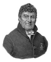 retrato de cornelio henrico un roy, puñal sluyter, después ene Adán kruseman, 1810 - 1835 foto