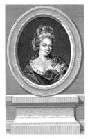 Portret van Antoinette Du Ligier de la Garde Deshoulieres photo