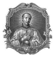 Saint Aloysius Gonzaga, A. Ceccherelli, after Sigismondo Betti, 1700 - 1799 photo