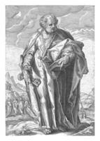 Petrus, anonymous, after Hendrick Goltzius, 1589 - 1625 photo