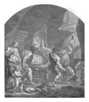 Venus in Vulcan's Forge, Matthijs Pool, 1696 - 1727 photo