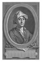 Portrait of architect Guiseppe Ignazio Rossi, Carlo Gregori, 1727 photo