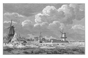 Kruiend ijs voor Gorinchem plate 2, 1799 photo