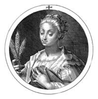 Hellespontic Sibyl, Crispijn van de Passe I, 1601 photo