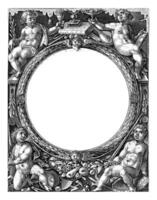 Title print for a series with the twelve sibyls, Crispijn van de Passe I, 1601 photo