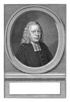 Portrait of Rutger Schutte, Jacob Houbraken, after Pieter Frederik de la Croix, after 1778 - 1794 photo