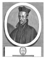 Portrait of the Jesuit Charles de Noyelle, Arnold van Westerhout, 1731 photo