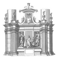 Tomb for Humbert-Guillaume de Precipiano, Archbishop of Mechelen, David Coster, in or after 1711 photo