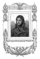 Portrait of Louis-Charles-Antoine Desaix in a Decorated Cartouche photo